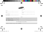 Preview for 35 page of Samsung EE-BT550 Manual