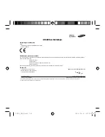 Preview for 114 page of Samsung EE-CP905 User Manual