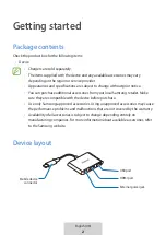 Предварительный просмотр 4 страницы Samsung EE-P3200 User Manual