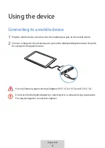 Preview for 5 page of Samsung EE-P5000 Series User Manual