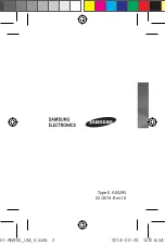 Preview for 1 page of Samsung EI-AN900 User Manual