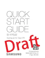 Preview for 1 page of Samsung EI-YP322 Quick Start Manual