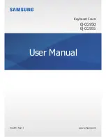 Samsung EJ-CG950 User Manual preview