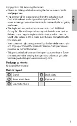 Preview for 5 page of Samsung EJ-FT720 User Manual