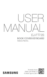 Preview for 80 page of Samsung EJ-FT720 User Manual