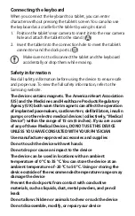 Preview for 4 page of Samsung EJ-FT820 Quick Start Manual