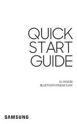 Samsung EJ-M3400 Quick Start Manual предпросмотр