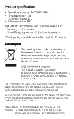 Предварительный просмотр 5 страницы Samsung EJ-M3400 Quick Start Manual