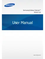 Предварительный просмотр 1 страницы Samsung EK-GC120BKAVZW User Manual