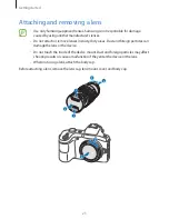 Предварительный просмотр 23 страницы Samsung EK-GN120 User Manual