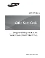 Предварительный просмотр 107 страницы Samsung EK-KC120S User Manual