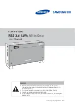 Предварительный просмотр 1 страницы Samsung ELSR362-00002 User Manual