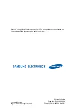 Preview for 31 page of Samsung Emporio Armani 830SC User Manual