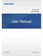 Preview for 1 page of Samsung EO-MG920 User Manual