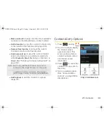 Предварительный просмотр 113 страницы Samsung Epic 4G User Manual