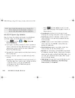 Предварительный просмотр 212 страницы Samsung Epic 4G User Manual