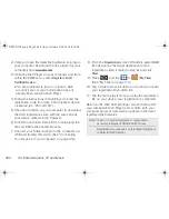 Предварительный просмотр 218 страницы Samsung Epic 4G User Manual