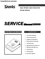 Предварительный просмотр 1 страницы Samsung ER-260 SERIES Service Manual