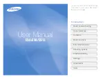 Samsung ES13 User Manual preview