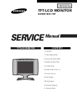 Preview for 1 page of Samsung ES17N series Service Manual