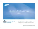 Samsung ES20 Quick Start Manual preview