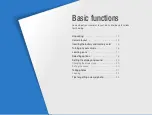 Предварительный просмотр 12 страницы Samsung ES30 User Manual