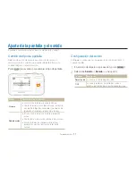 Preview for 22 page of Samsung ES80 Manual Del Usuario