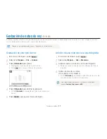 Preview for 35 page of Samsung ES80 Manual Del Usuario