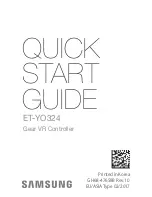 Предварительный просмотр 2 страницы Samsung ET-YO324 Quick Start Manual