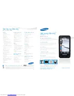 Samsung ETERNITY SGH-A867 Information Manual preview