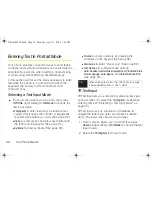 Предварительный просмотр 44 страницы Samsung Exclaim SPH-M550 User Manual