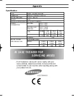 Preview for 13 page of Samsung F1033 Owner'S Instructions Manual