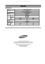 Preview for 12 page of Samsung F1053 Owner'S Instructions Manual