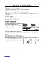 Предварительный просмотр 8 страницы Samsung F1053V Owner'S Instructions Manual