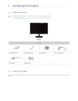 Предварительный просмотр 2 страницы Samsung F2080 - SyncMaster - 20" LCD Monitor Quick Start Manual