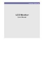 Samsung F2080 - SyncMaster - 20" LCD Monitor User Manual предпросмотр