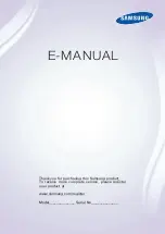 Samsung F5410AW E-Manual preview