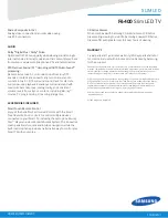 Preview for 3 page of Samsung F6400 Quick Manual