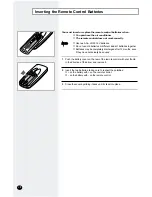 Предварительный просмотр 8 страницы Samsung FC052EZA Owner'S Instructions Manual