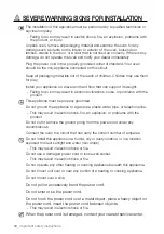 Preview for 12 page of Samsung FE-N500WX User Manual