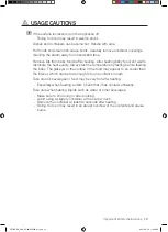 Preview for 13 page of Samsung FE710DRS/XAA User Manual