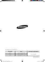 Предварительный просмотр 72 страницы Samsung FE710DRS User Manual