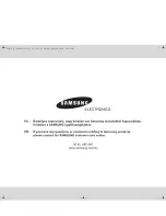 Preview for 24 page of Samsung FG87KST Owner'S Instructions And Cooking Manual