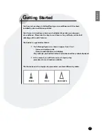 Preview for 7 page of Samsung FH052EZA Owner'S Instructions Manual