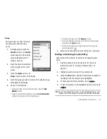 Предварительный просмотр 47 страницы Samsung FINNESSE SCH-R810 Series User Manual