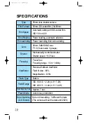 Предварительный просмотр 22 страницы Samsung FINO 15SE User Manual