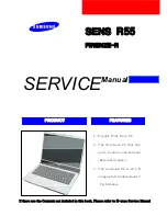 Preview for 1 page of Samsung FIRENZE-R Service Manual