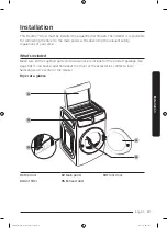 Предварительный просмотр 13 страницы Samsung FlexDry DV 55M9600 Series User Manual