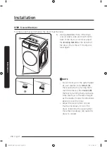 Предварительный просмотр 28 страницы Samsung FlexDry DV 55M9600 Series User Manual