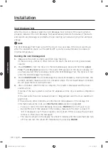 Предварительный просмотр 30 страницы Samsung FlexDry DV 55M9600 Series User Manual